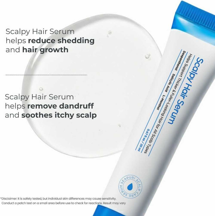 Scalpy Hair Growth Serum – Fights Hair Loss & Thinning, For Men & Women