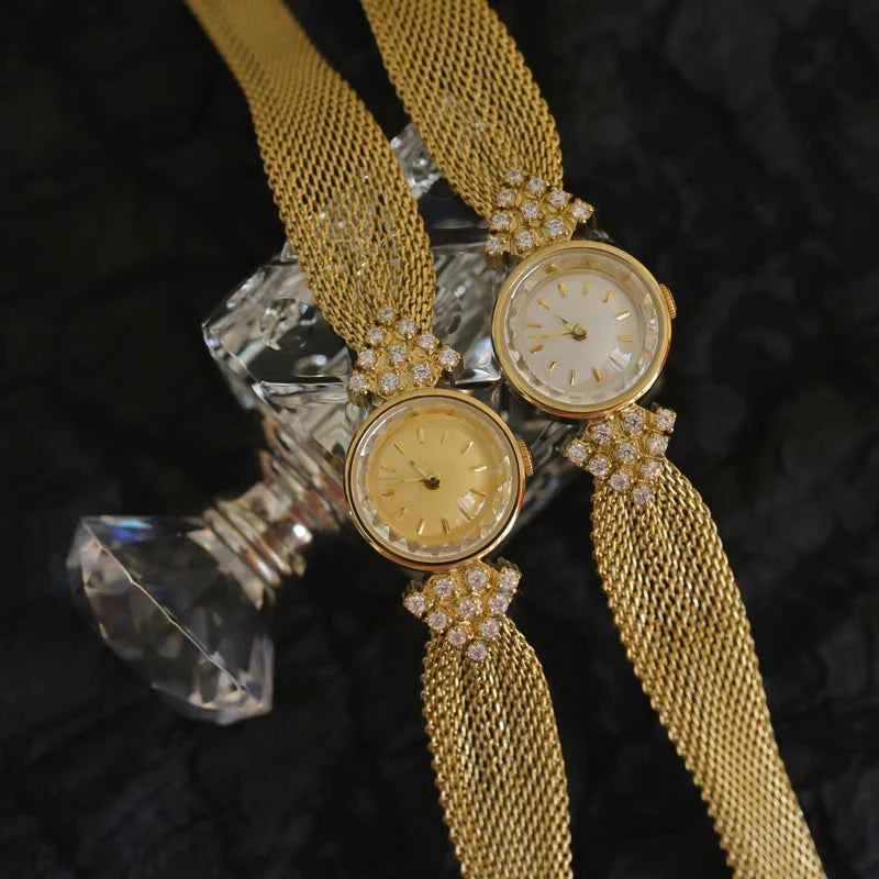 Jewelry Vintage Kaleidoscope Diamond Quartz Women's Watch