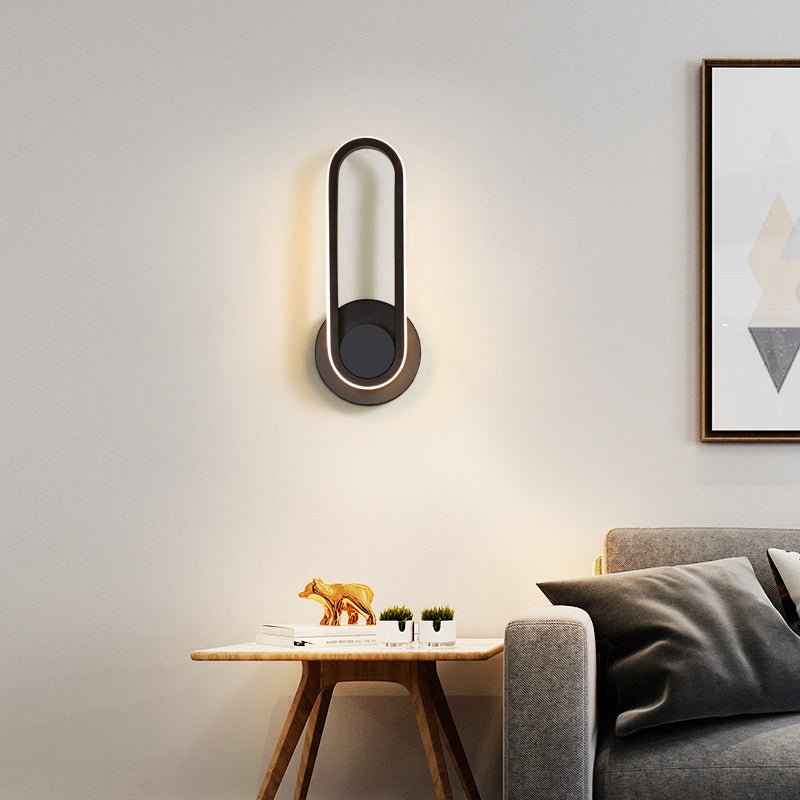 Modern Adjustable Bedside Lamp – 330° Rotating Shade