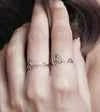 Custom Name Ring
