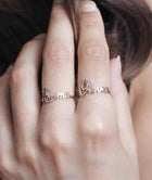 Custom Name Ring 4