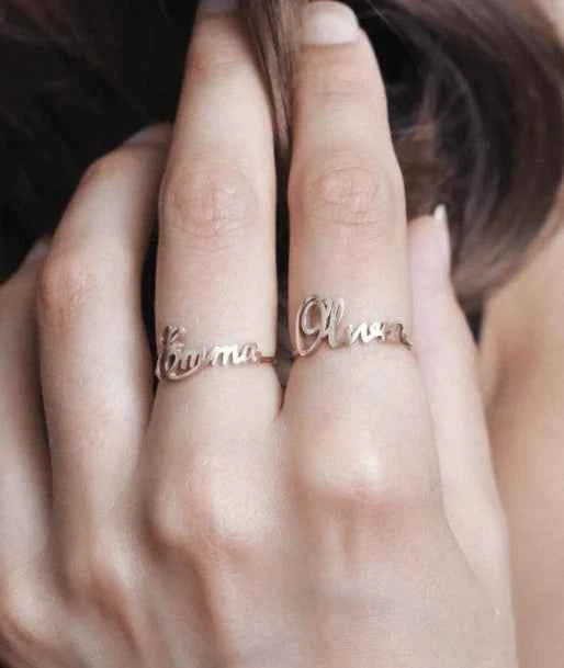 Custom Name Ring