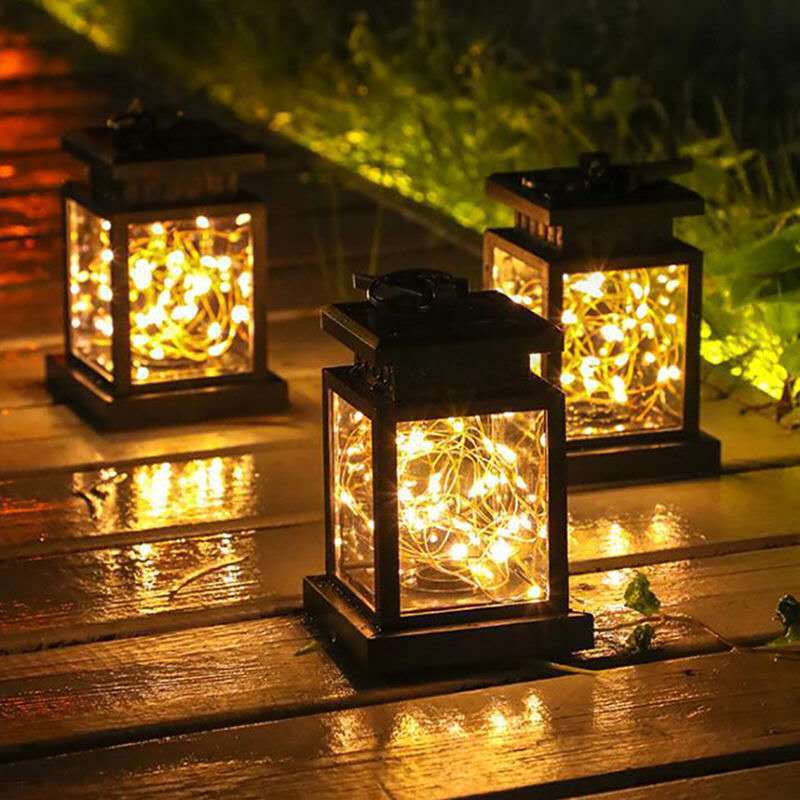 Solar LED Garden Lantern Light Majlis Mart