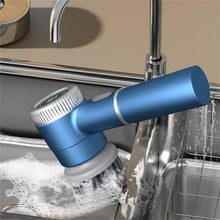 5-in-1 Electric Cleaning Brush with Interchangeable Heads