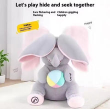 Musical Interactive Hide-and-Seek Elephant Plush Toy