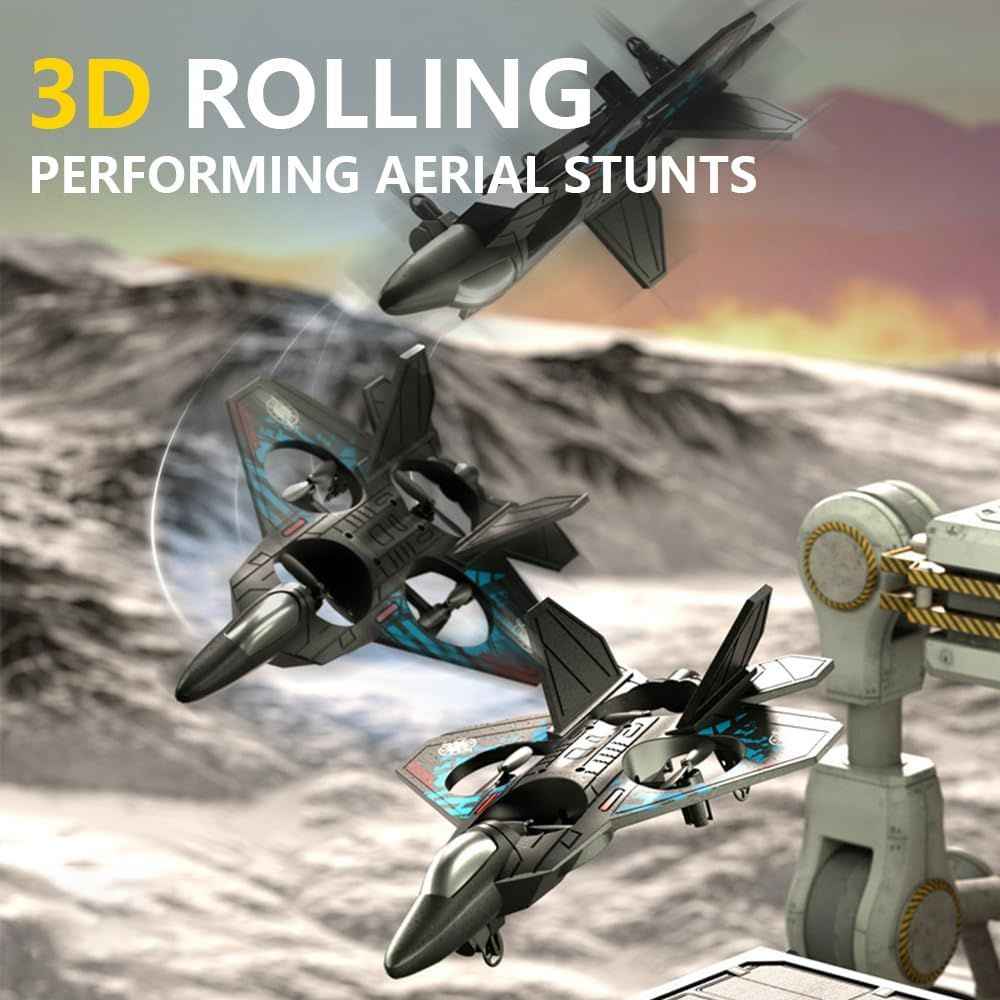 TAK TAK RC Fighter Jet Plane Toy with Remote Control