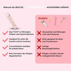 Silky Splash Vamaro Electric Shaver – Waterproof Rechargeable Lady Shaver 1