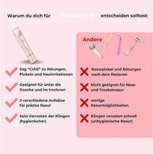 Silky Splash Vamaro Electric Shaver – Waterproof Rechargeable Lady Shaver