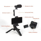 Smartphone & Camera Vlogging Studio Kit – Cold Shoe Mount, Multi-Angle Rig 5