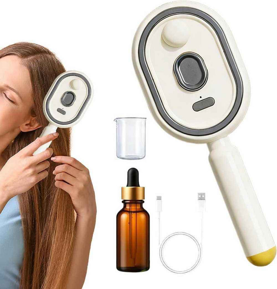 Rechargeable Steam Brush — Your Ultimate Detangling Solution for Smooth, Gorgeous Hair
