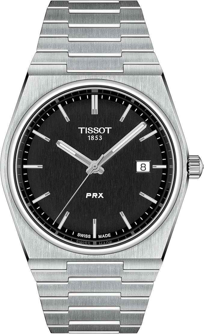 Tissot Men's Watch – Stainless Steel, Automatic Movement, Date Display