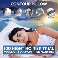 Contour Memory Foam Cervical Support Pillow