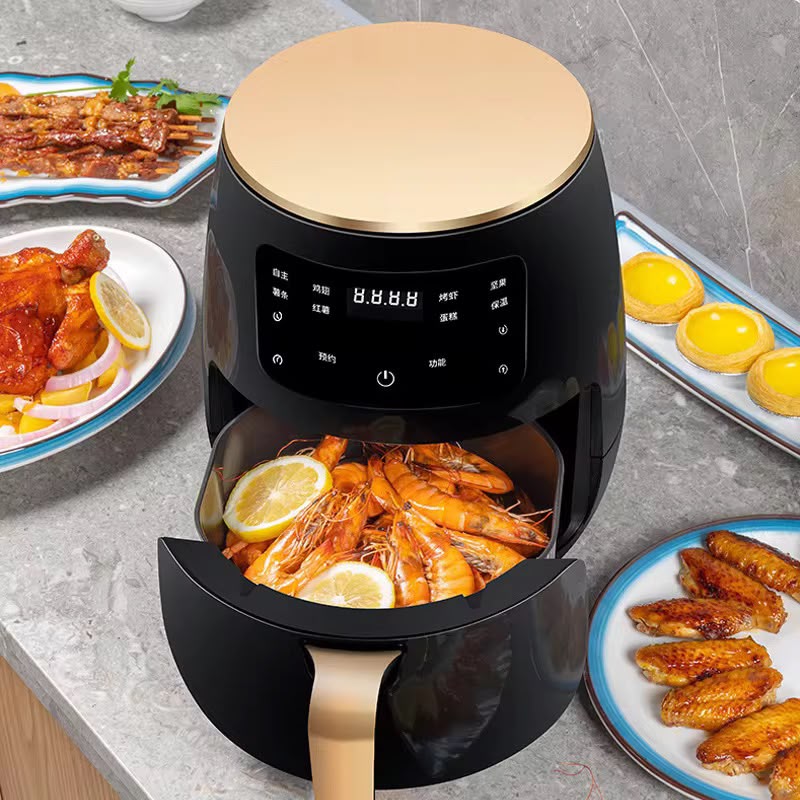 Silver Crest 6L Digital Air Fryer 2400W | قلاية هوائية رقمية سيلفر كريست 6 لتر 2400 واط