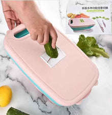 Vegetable Cutting Board Set with Peeler & Knife | Multi-Function Kitchen Prep Kit