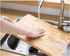 Wood Chopping Board with Handle | Natural Bamboo Kitchen Cutting Board 4