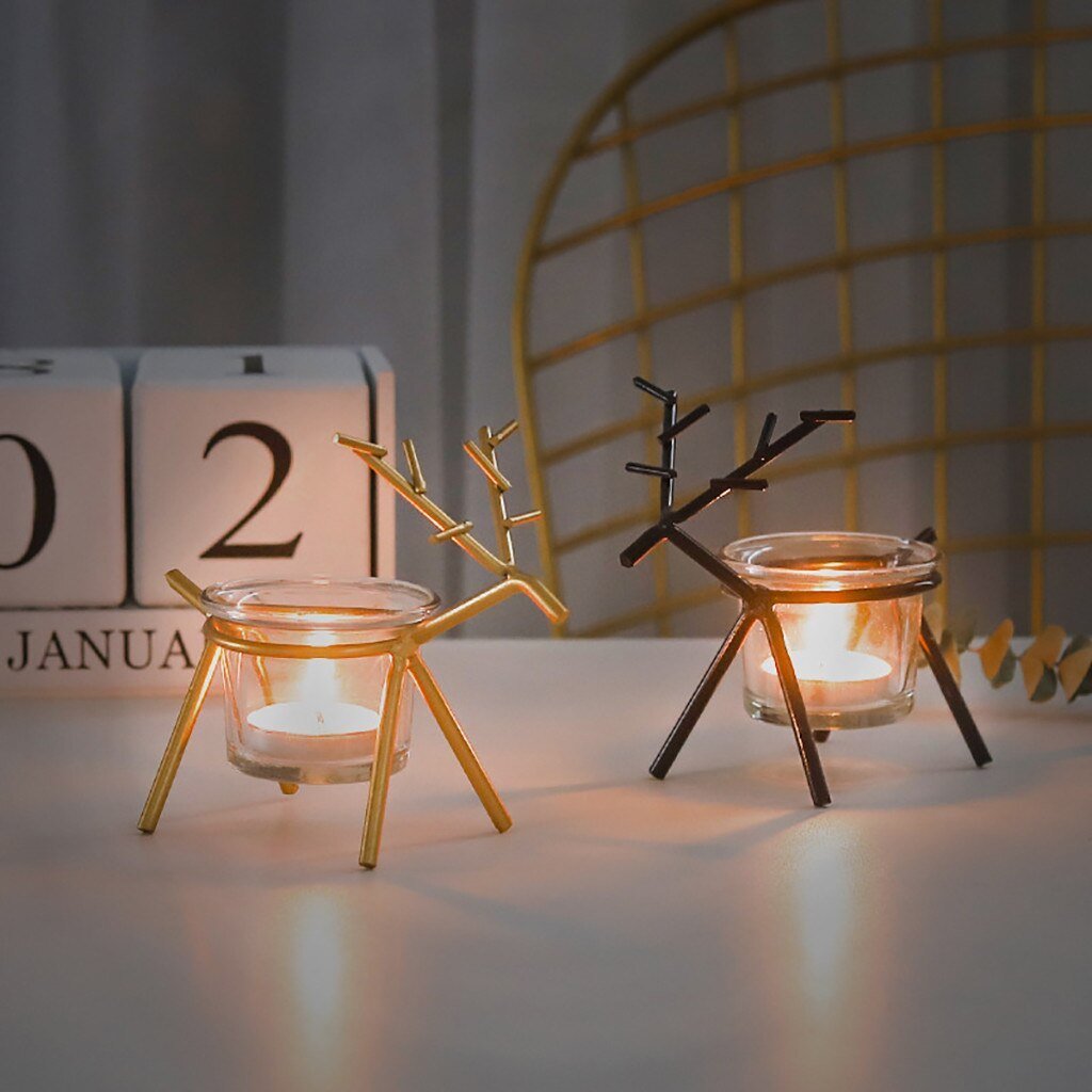 Wrought Iron Candle Holder Majlis Mart
