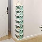 X-Shaped 5-Tier Folding Shoe Rack – Space-Saving, 30 Pairs Storage 1