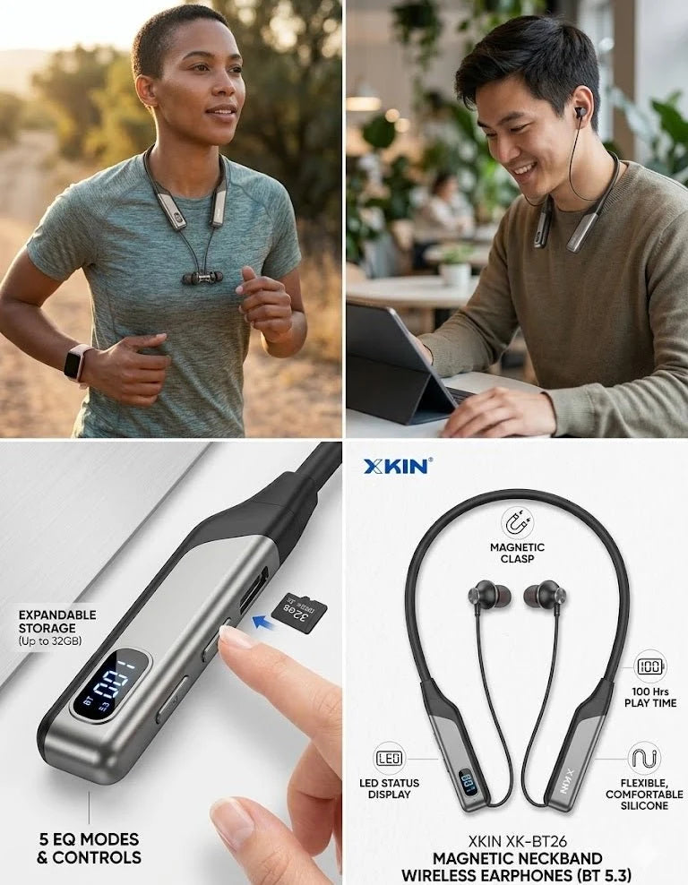 XKIN – True Wireless Earphones RGB Charging Case